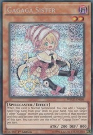 Gagaga Sister [WSUP-EN006] Secret Rare - Trinity Hobby
