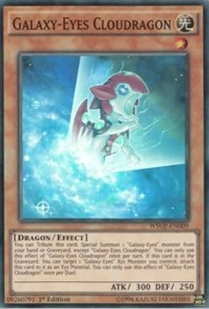 Galaxy-Eyes Cloudragon [WSUP-EN009] Super Rare - Trinity Hobby
