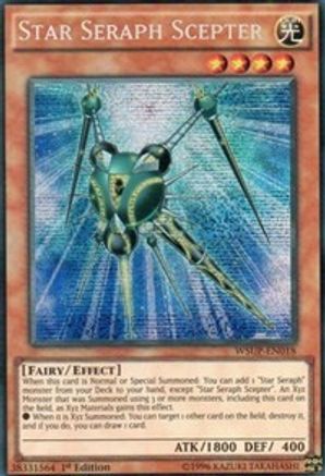 Star Seraph Scepter [WSUP-EN018] Secret Rare - Trinity Hobby