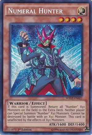 Numeral Hunter [WSUP-EN021] Secret Rare - Trinity Hobby