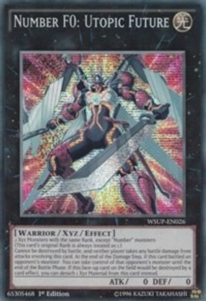 Number F0: Utopic Future [WSUP-EN026] Secret Rare - Trinity Hobby