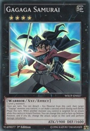 Gagaga Samurai [WSUP-EN027] Super Rare - Trinity Hobby