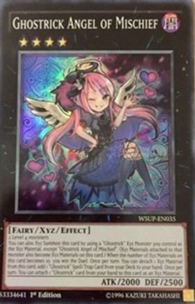 Ghostrick Angel of MIschief [WSUP-EN035] Super Rare - Trinity Hobby