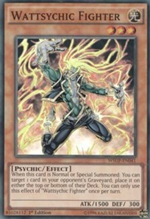 Wattsychic Fighter [WSUP-EN041] Super Rare - Trinity Hobby
