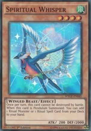 Spiritual Whisper [WSUP-EN045] Super Rare - Trinity Hobby