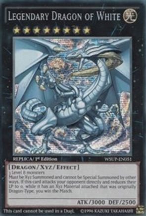 Legendary Dragon of White [WSUP-EN051] Secret Rare - Trinity Hobby