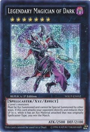 Legendary Magician of Dark [WSUP-EN052] Secret Rare - Trinity Hobby