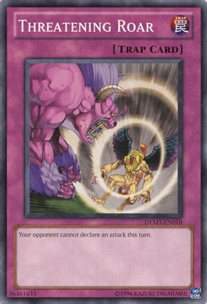 Threatening Roar [DEM1-EN018] Common - Trinity Hobby