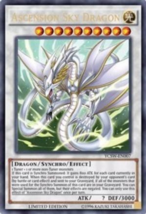 Ascension Sky Dragon [YCSW-EN007] Super Rare - Trinity Hobby