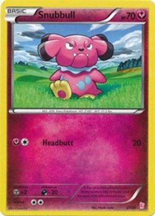 Snubbull (11/30) [XY: Trainer Kit - Sylveon] - Trinity Hobby