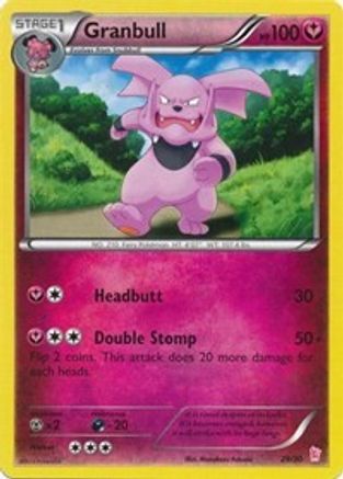 Granbull (29/30) [XY: Trainer Kit - Sylveon] - Trinity Hobby