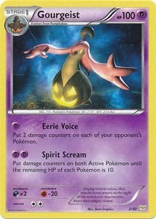 Gourgeist (2/30) [XY: Trainer Kit - Noivern] - Trinity Hobby