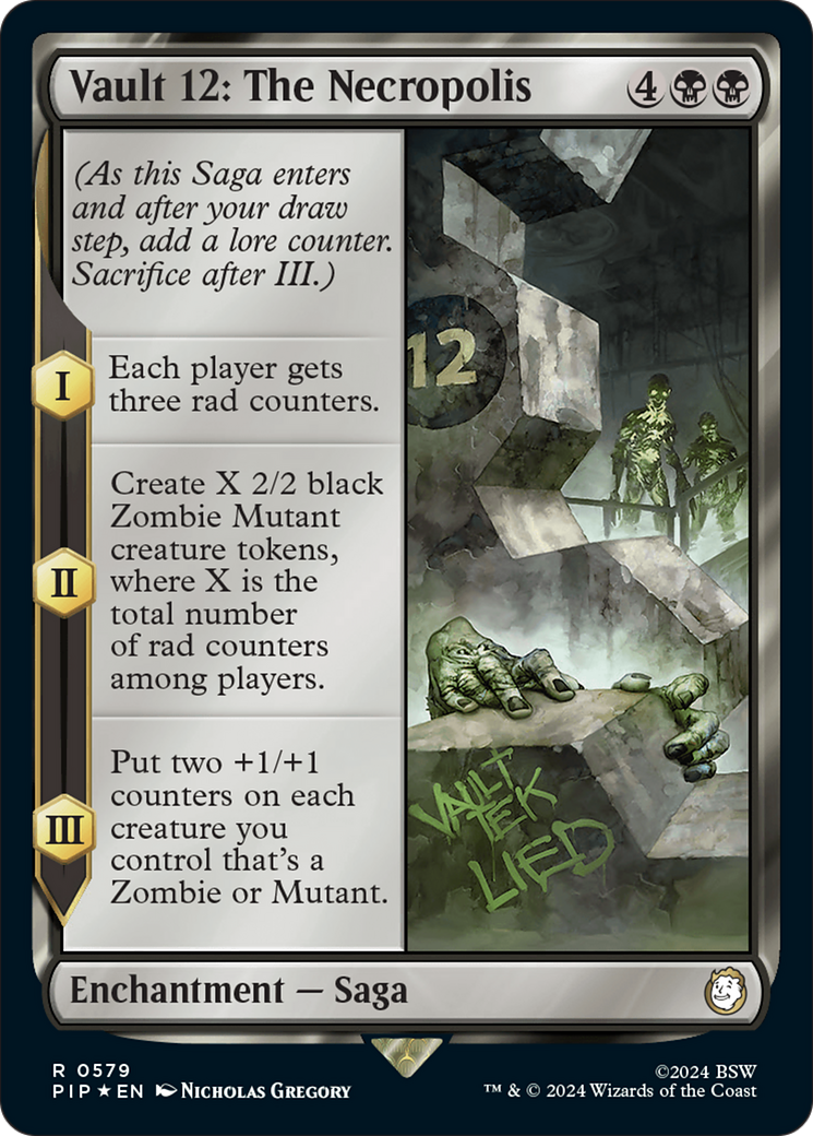 Vault 12: The Necropolis (Surge Foil) [Fallout] - Trinity Hobby
