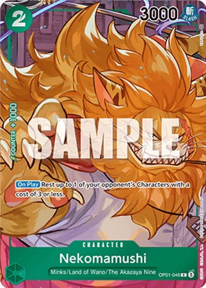 Nekomamushi (Box Topper) (OP01-048) - [Romance Dawn] Foil - Trinity Hobby