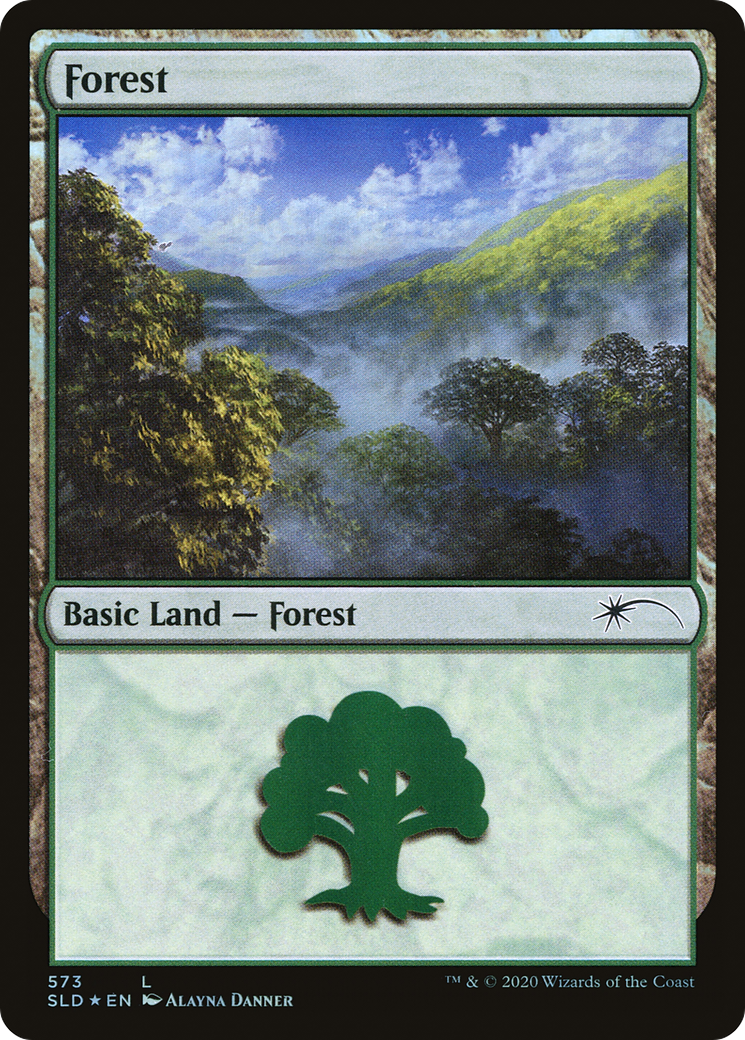Forêt (Terres) (573) [Promotions Secret Lair Drop] 