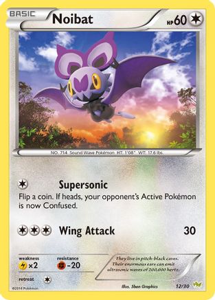 Noibat (12/30) [XY: Trainer Kit - Noivern] - Trinity Hobby
