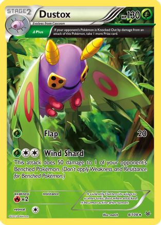 Dustox (8/108) [XY: Roaring Skies] - Trinity Hobby