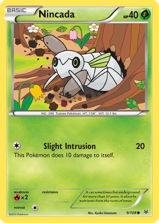 Nincada (9/108) [XY: Roaring Skies] - Trinity Hobby