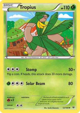 Tropius (12/108) [XY: Roaring Skies] - Trinity Hobby