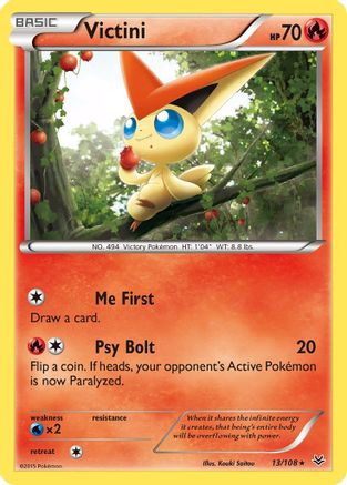 Victini (13/108) [XY: Roaring Skies] - Trinity Hobby