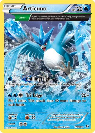 Articuno (17/108) [XY: Roaring Skies] - Trinity Hobby