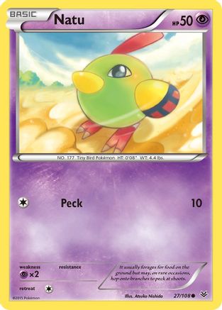 Natu (27/108) [XY: Roaring Skies] - Trinity Hobby
