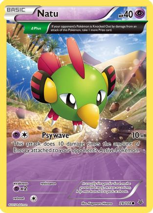 Natu (28/108) [XY: Roaring Skies] - Trinity Hobby