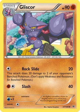 Gliscor (37/108) [XY: Roaring Skies] - Trinity Hobby