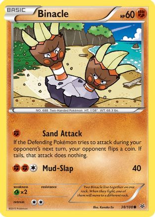 Binacle (38/108) [XY: Roaring Skies] - Trinity Hobby
