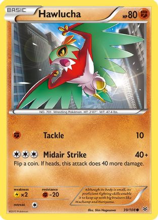 Hawlucha (39/108) [XY: Roaring Skies] - Trinity Hobby