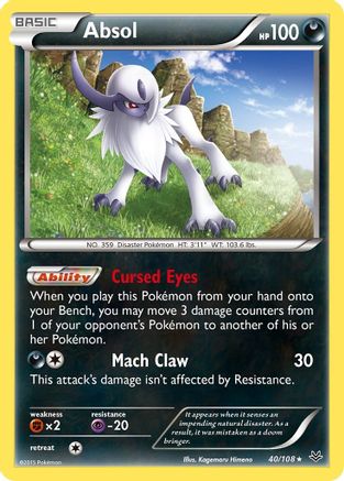 Absol (40/108) [XY: Roaring Skies] - Trinity Hobby