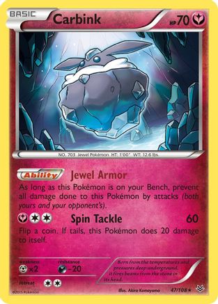 Carbink (47/108) [XY: Roaring Skies] - Trinity Hobby