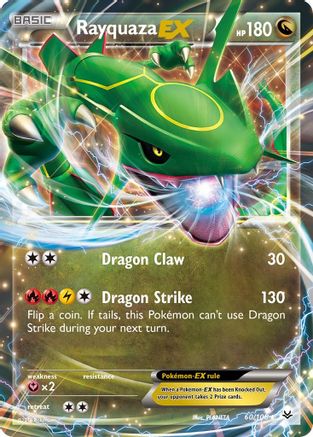 Rayquaza EX (60/108) [XY: Roaring Skies] - Trinity Hobby