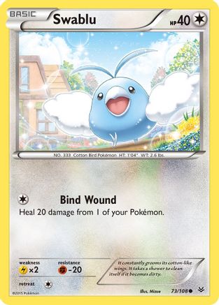 Swablu (73/108) [XY: Roaring Skies] - Trinity Hobby