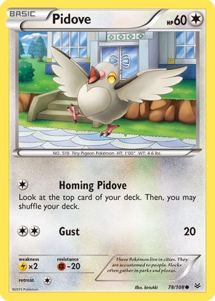Pidove (78/108) [XY: Roaring Skies] - Trinity Hobby
