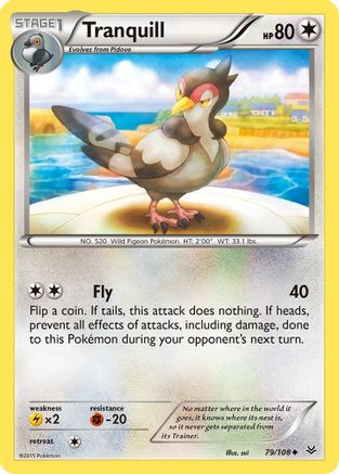 Tranquill (79/108) [XY: Roaring Skies] - Trinity Hobby