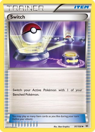 Switch (91/108) [XY: Roaring Skies] - Trinity Hobby