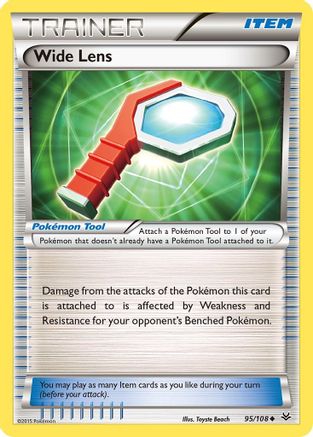 Wide Lens (95/108) [XY: Roaring Skies] - Trinity Hobby