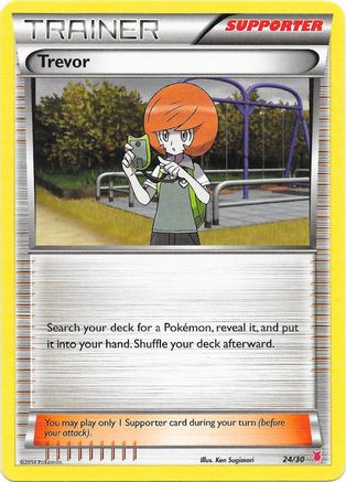 Trevor (24/30) [XY: Trainer Kit 1 - Wigglytuff] - Trinity Hobby