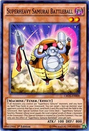 Superheavy Samurai Battleball [CROS-EN008] Super Rare - Trinity Hobby