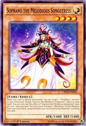 Soprano the Melodious Songstress [CROS-EN010] Common - Trinity Hobby