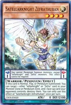Satellarknight Zefrathuban [CROS-EN020] Ultra Rare - Trinity Hobby