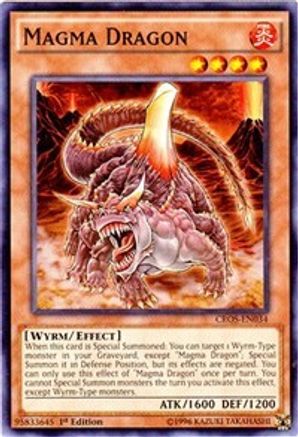 Magma Dragon [CROS-EN034] Common - Trinity Hobby