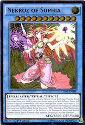 Nekroz of Sophia (UTR) [CROS-EN038] Ultimate Rare - Trinity Hobby