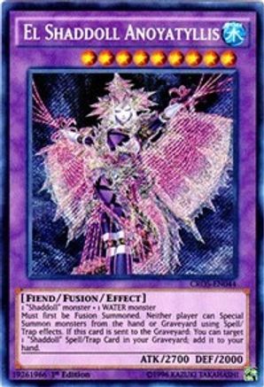 El Shaddoll Anoyatyllis [CROS-EN044] Secret Rare - Trinity Hobby