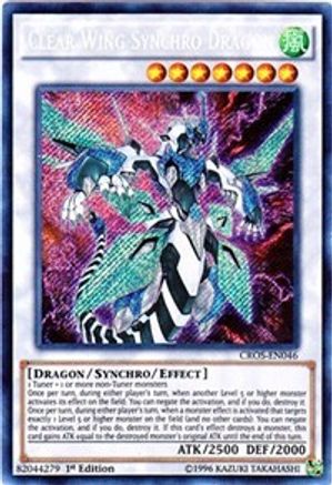 Clear Wing Synchro Dragon [CROS-EN046] Secret Rare - Trinity Hobby