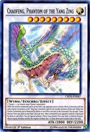 Chaofeng, Phantom of the Yang Zing [CROS-EN047] Super Rare - Trinity Hobby