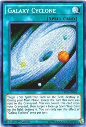 Galaxy Cyclone [CROS-EN062] Secret Rare - Trinity Hobby