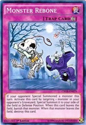 Monster Rebone [CROS-EN079] Super Rare - Trinity Hobby