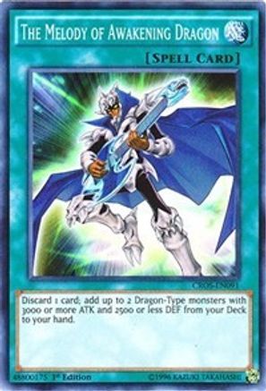 The Melody of Awakening Dragon [CROS-EN091] Super Rare - Trinity Hobby